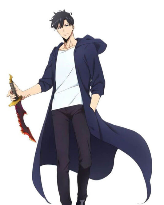 Solo Leveling Sung Jin Woo Blue Coat