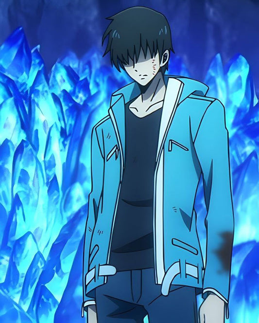 Solo Leveling Sung Jin Woo Blue Jacket