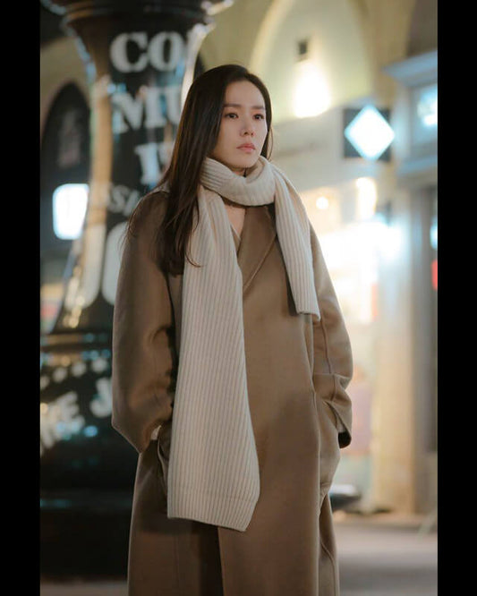 Son Ye Jin CLOY Brown Long Coat