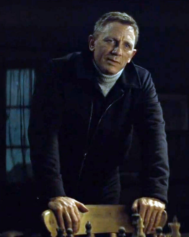 Spectre James Bond Daniel Craig Blue Jacket