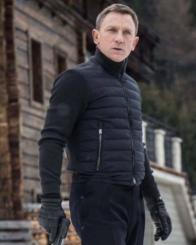 Spectre James Bond Daniel Craig Puffer Jacket