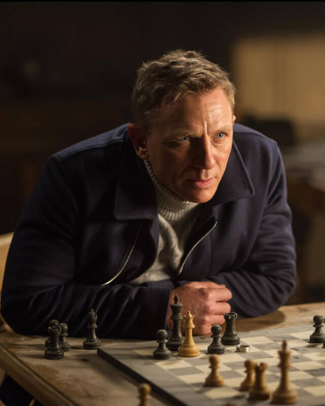 Spectre James Bond Daniel Craig Wool Jacket