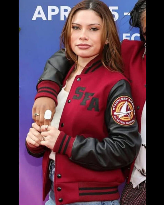 Starfleet Academy Red Varsity Jacket