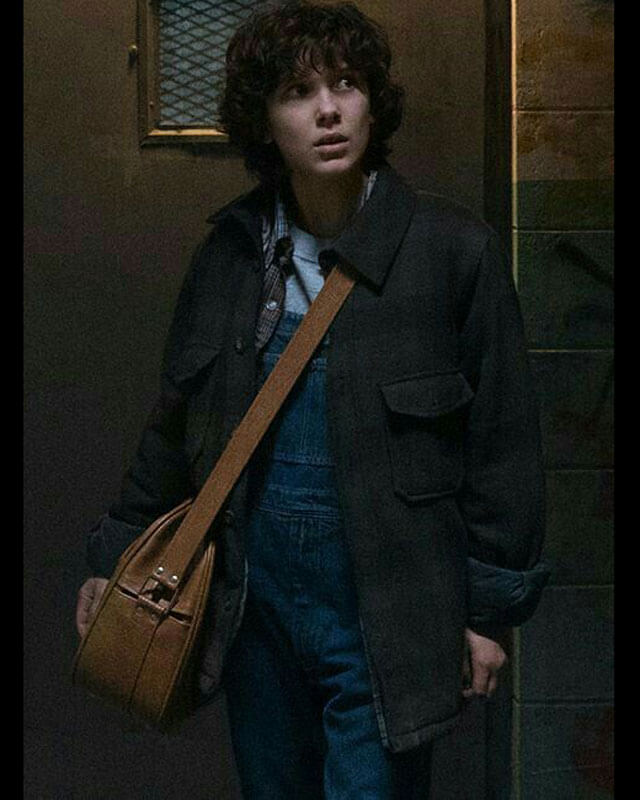 Stranger Things Eleven Striped Jacket