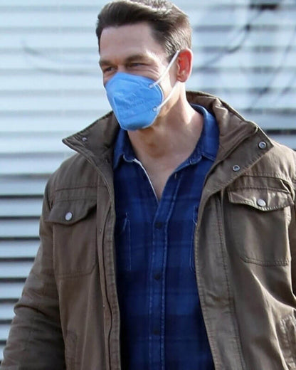 Suicide Squad Peacemaker John Cena Brown Jacket