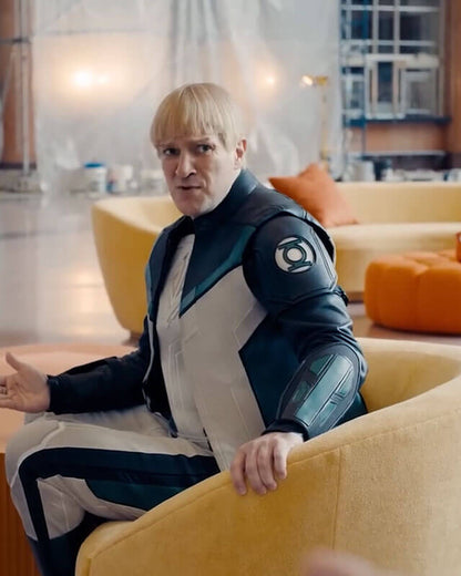 Superman Guy Gardner Leather Jacket