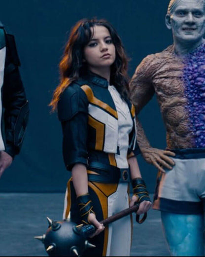 Superman Hawkgirl Genuine Leather Jacket