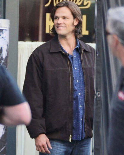 Supernatural Sam Winchester Brown Bomber Jacket