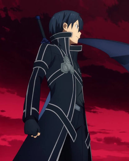 Sword Art Online Alicization War Of Underworld Kirito Long Coat