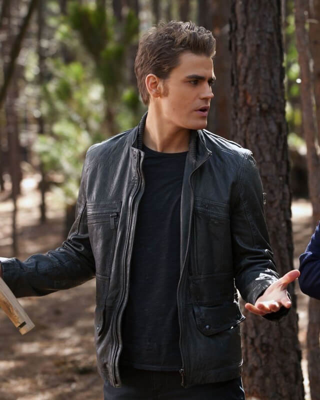 TVD Stefan Salvatore Black Jacket