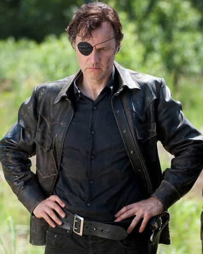 TWD Governor Leather Jacket