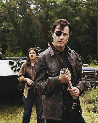 TWD S04 Governor Leather Jacket