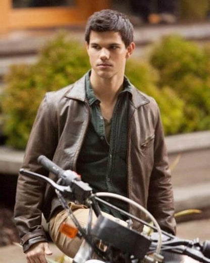 Taylor Lautner Twilight Breaking Dawn Brown Jacket