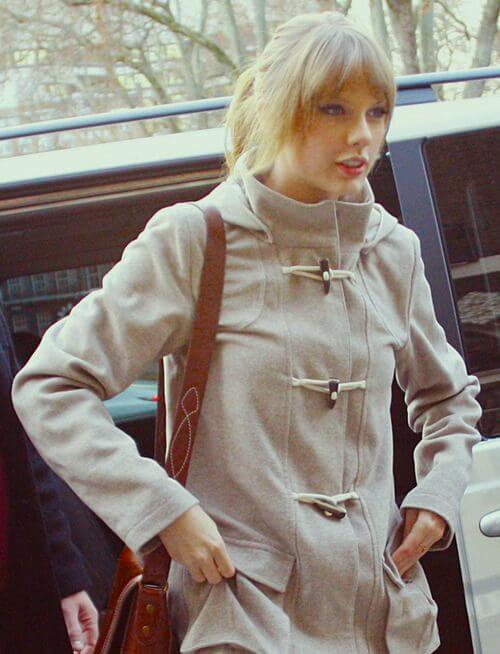 Taylor Swift Fashion Grey Jacket With Hood