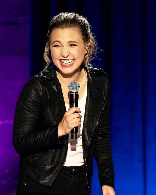 Taylor Tomlinson Quarter Life Crisis Leather Jacket