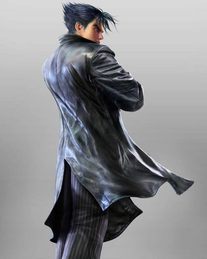 Tekken 6 Jin Kazama Black Long Coat