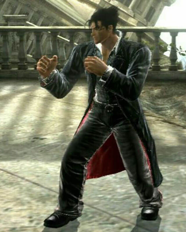 Tekken 6 Jin Kazama Leather Long Coat