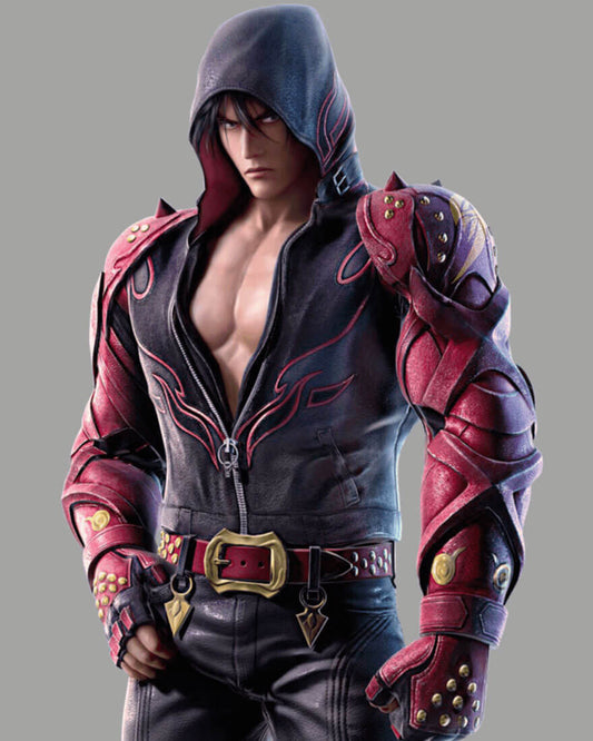 Tekken 7 Jin Kazama Red And Black Jacket