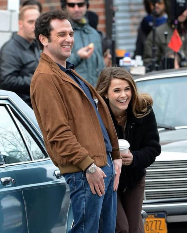 The Americans Elizabeth Jennings Faux Fur Collar Jacket