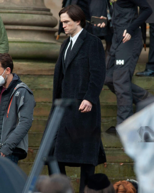 The Batman Bruce Wayne Black Long Coat