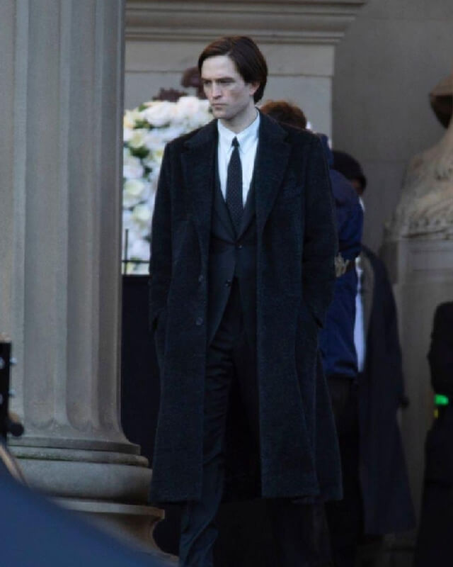 The Batman Robert Pattinson Black Long Coat