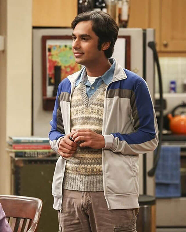 The Big Bang Theory Raj Koothrappali Bomber Jacket