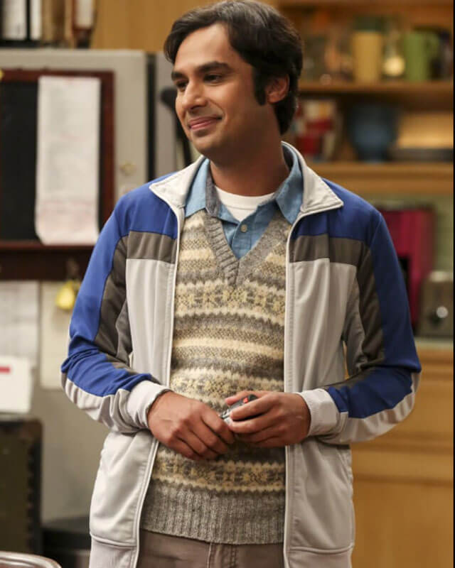 The Big Bang Theory Raj Koothrappali Jacket