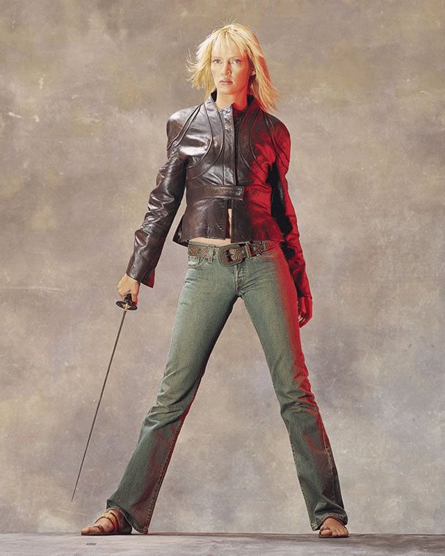 The Bride Kill Bill Black Leather Jacket