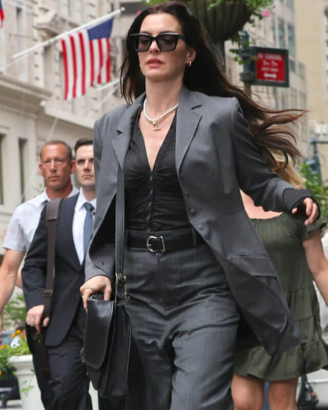The Devil Wears Prada 2 Andrea Gray Coat