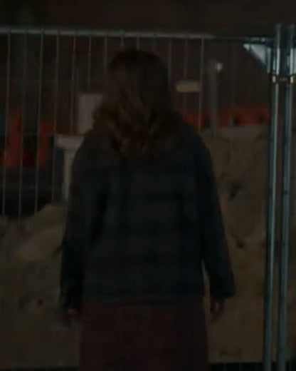 The Four Seasons Kate Blue Plaid Jacket