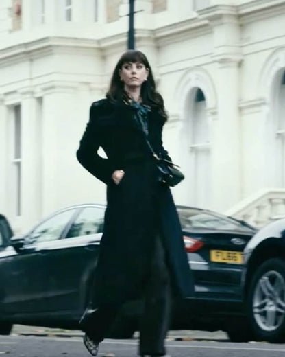 The Gentlemen Susie Glass Black Coat