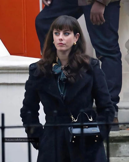 The Gentlemen Susie Glass Black Coat
