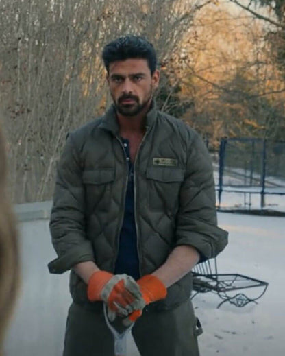 The Housemaid Michele Morrone Quilted Jacket