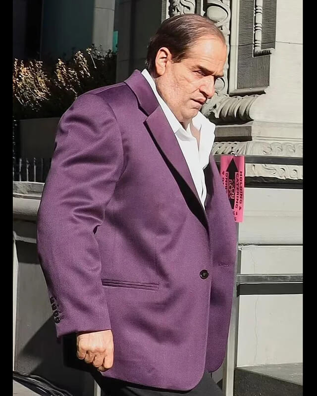 The Penguin Purple Wool Blazer