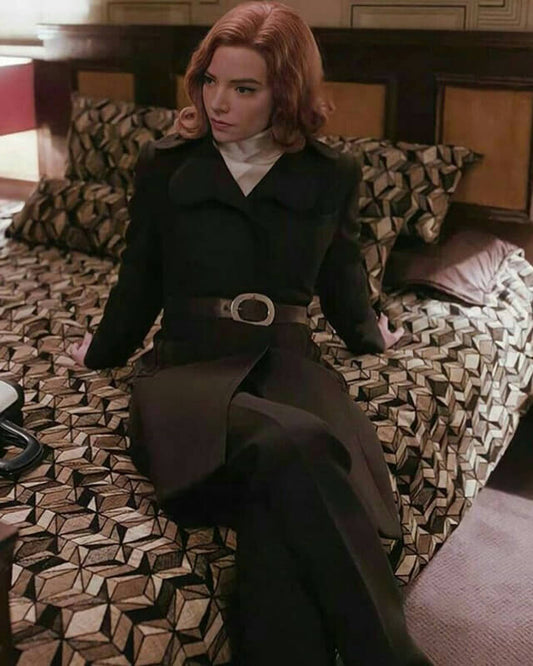 The Queens Gambit Anya Taylor Joy Long Coat