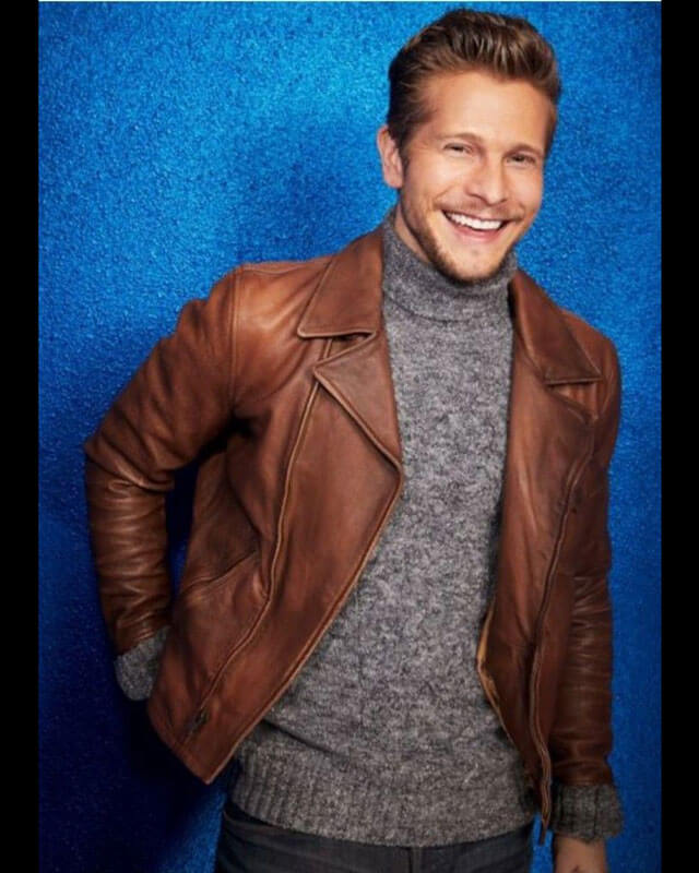 The Resident Dr Conrad Hawkins Brown Biker Leather Jacket