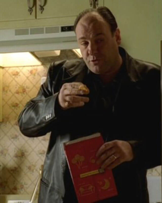 The Sopranos James Gandolfini Leather Blazer