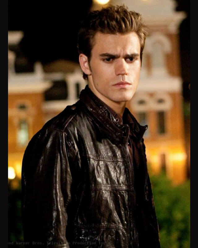 The Vampire Diaries Stefan Salvatore Brown Jacket