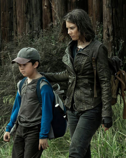 The Walking Dead Lauren Cohan Maggie Leather Jacket