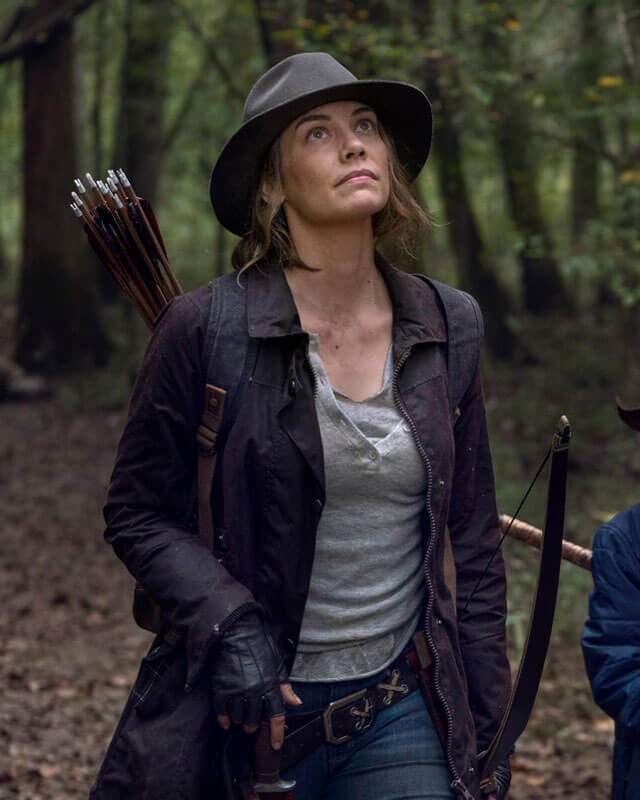 The Walking Dead Maggie Black Cotton Jacket