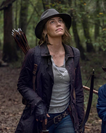 The Walking Dead Maggie Black Cotton Jacket