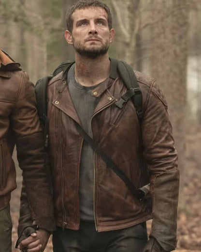 The Walking Dead World Beyond Felix Carlucci Leather Jacket