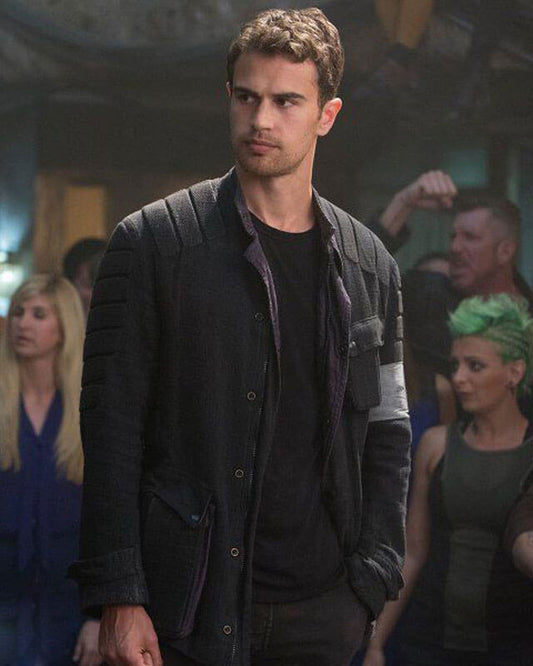 Theo James Divergent Dauntless Jacket