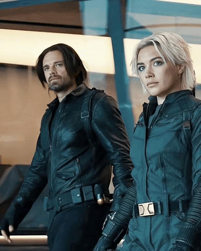 Thunderbolt Bucky Barnes Black Leather Jacket