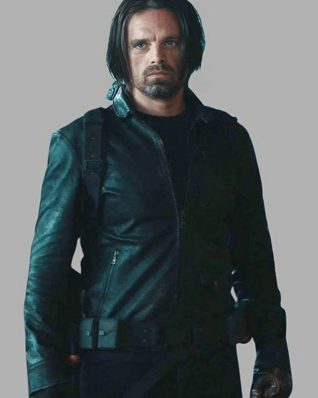 Thunderbolt Winter Soldier Leather Jacket