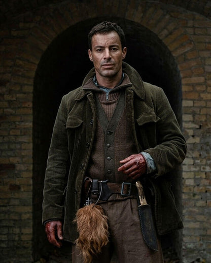 Til Schweiger Inglourious Basterds Gray Jacket