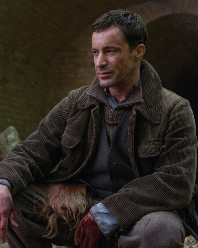 Til Schweiger Inglourious Basterds Gray Wool Jacket