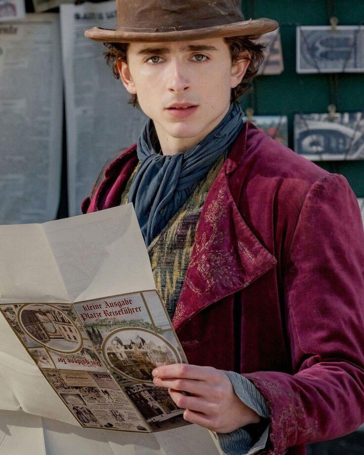 Timothee Chalamet Wonka Coat