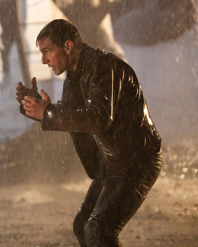Tom Cruise Jack Reacher Brown Real Leather Jacket