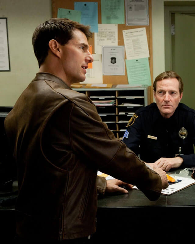 Tom Cruise Jack Reacher Leather Jacket